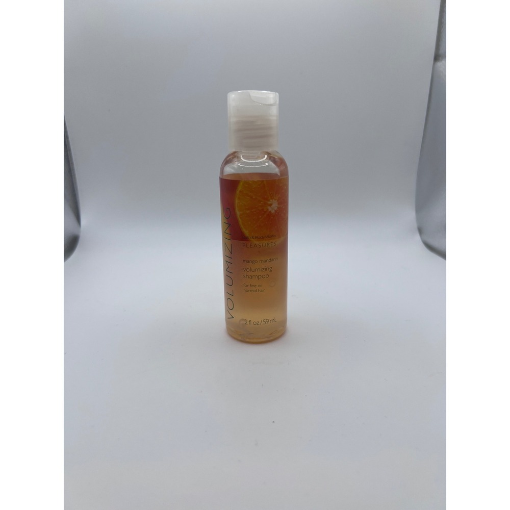 Bath & Body Works Pleasures Mango Mandarin Volumizing Shampoo 2fl Oz 60% Full